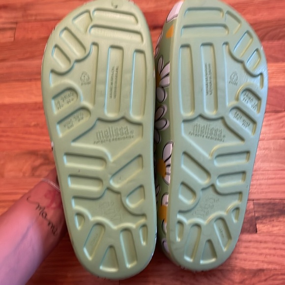 Brand new! Melissa platform shoes/slides SZ 10 - Picture 3 of 3